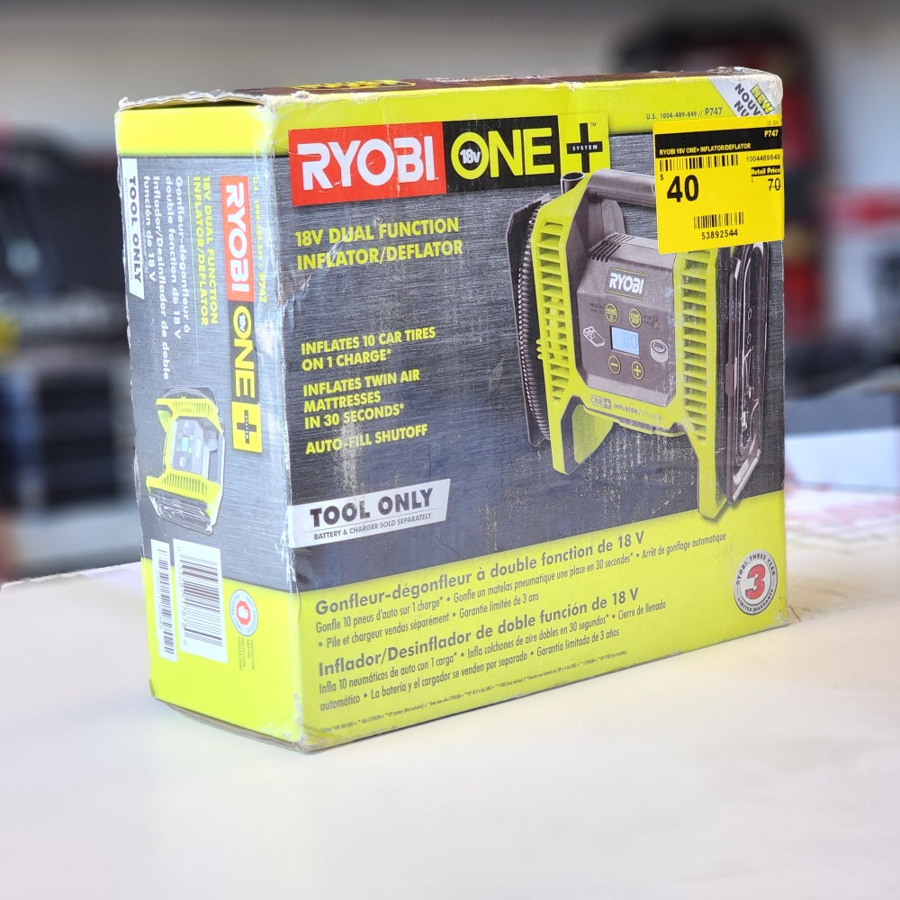 18V ONE+ Inflator/Deflator