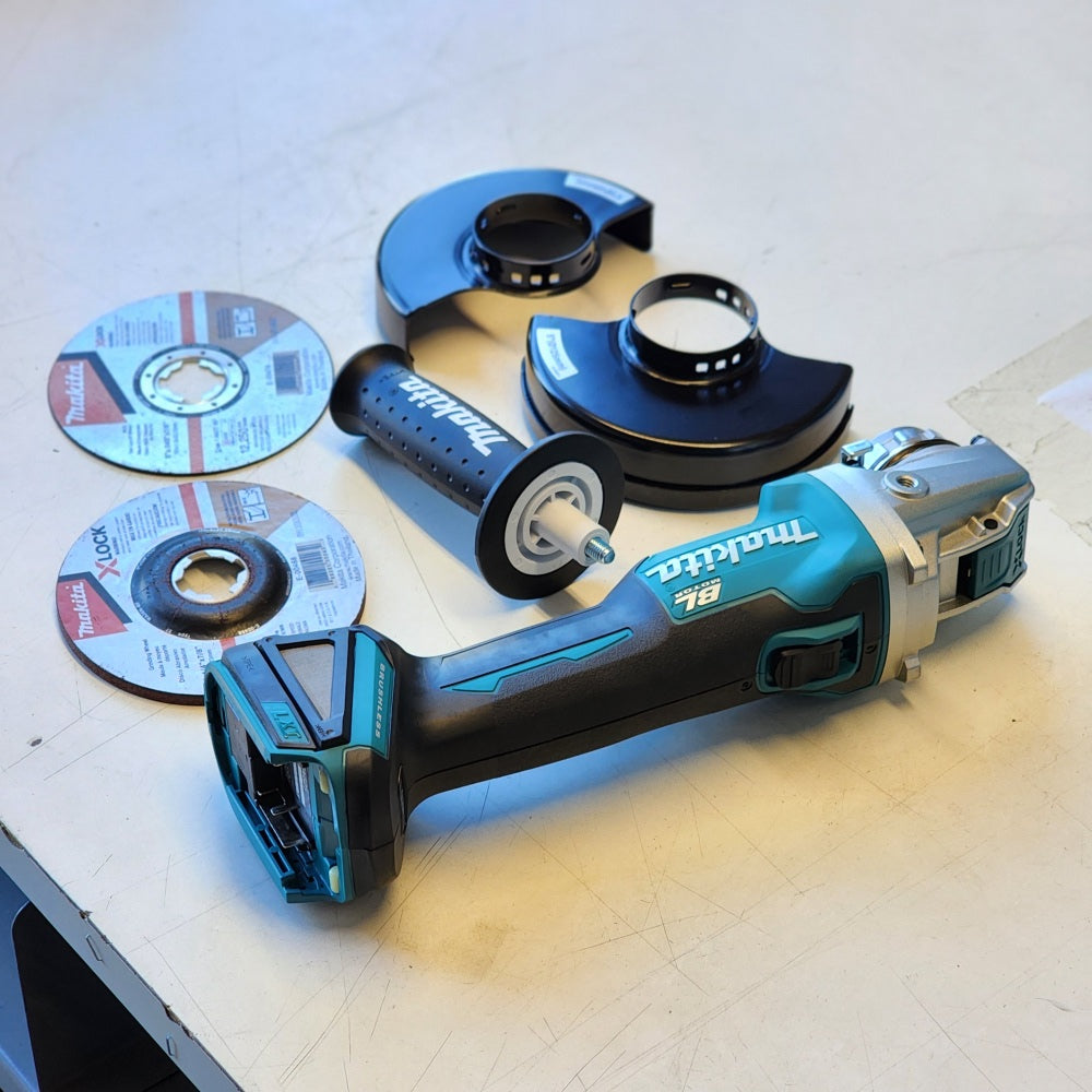 18V LXT Lithium-Ion Brushless Cordless 4-1/ 2 in. /5 in. X-LOCK Angle Grinder with AFT, Tool Only (XAG25Z)