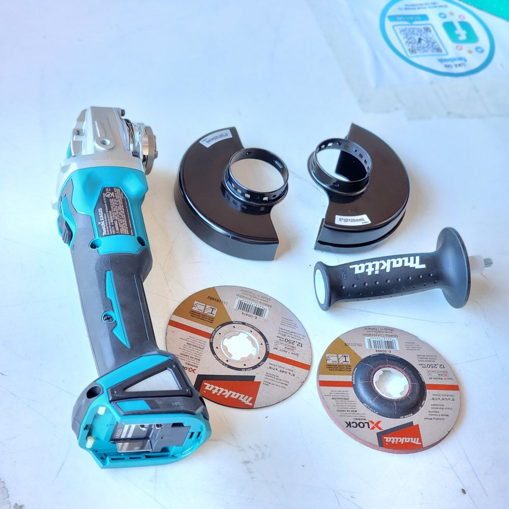 18V LXT Lithium-Ion Brushless Cordless 4-1/ 2 in. /5 in. X-LOCK Angle Grinder with AFT, Tool Only (XAG25Z)