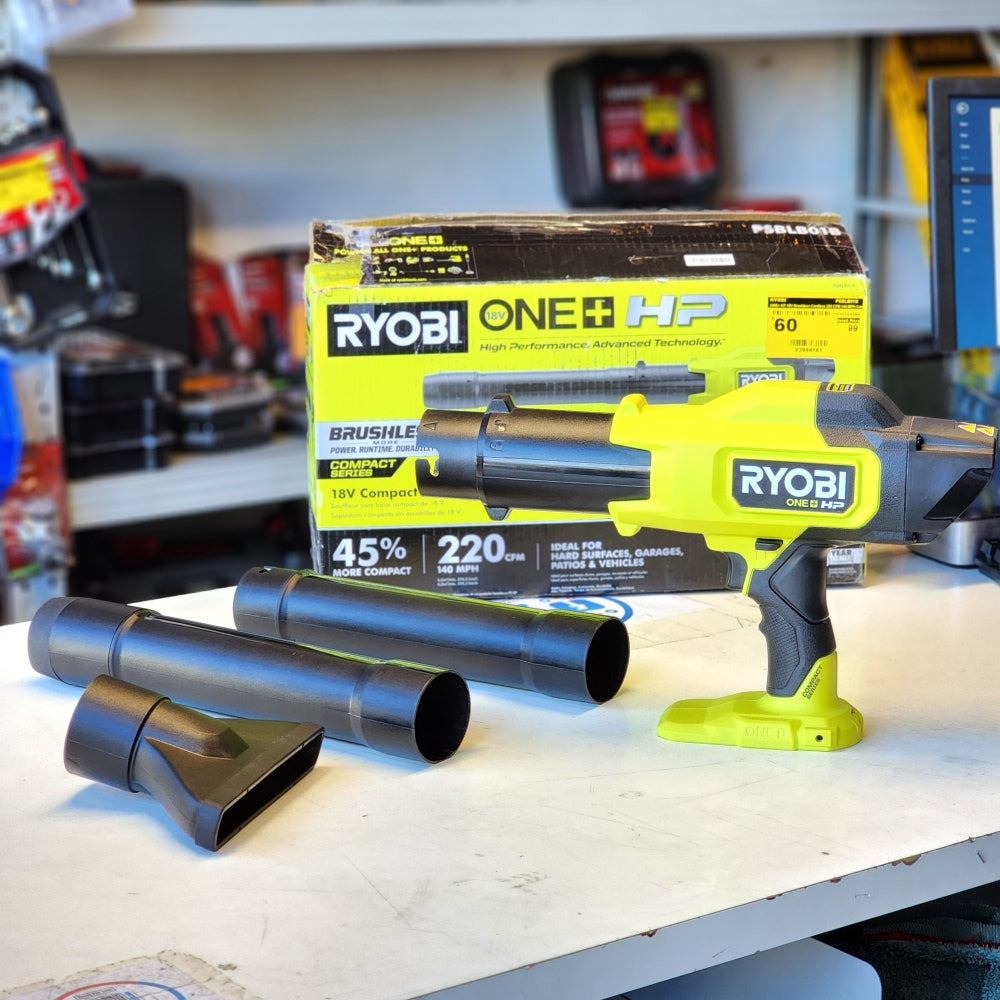 ONE+ HP 18V Brushless Cordless 220 CFM 140 MPH Compact Blower (Tool-Only) (PSBLB01B)