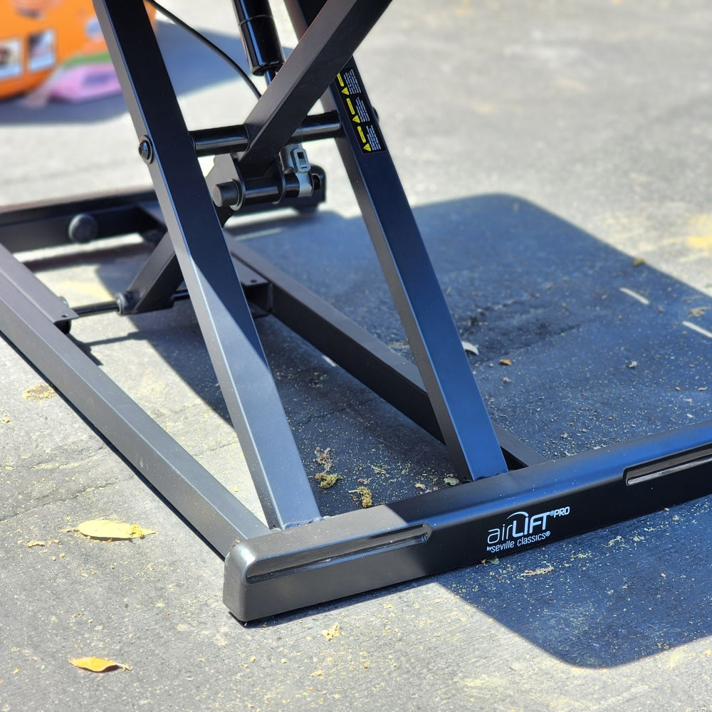 30 in Black Standing Desk Converter Height Adjustable