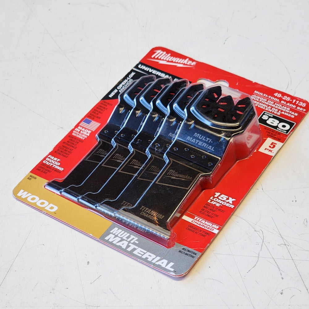 1-3/8 in. Multi-Tool Oscillating Blade Set (5-Piece)