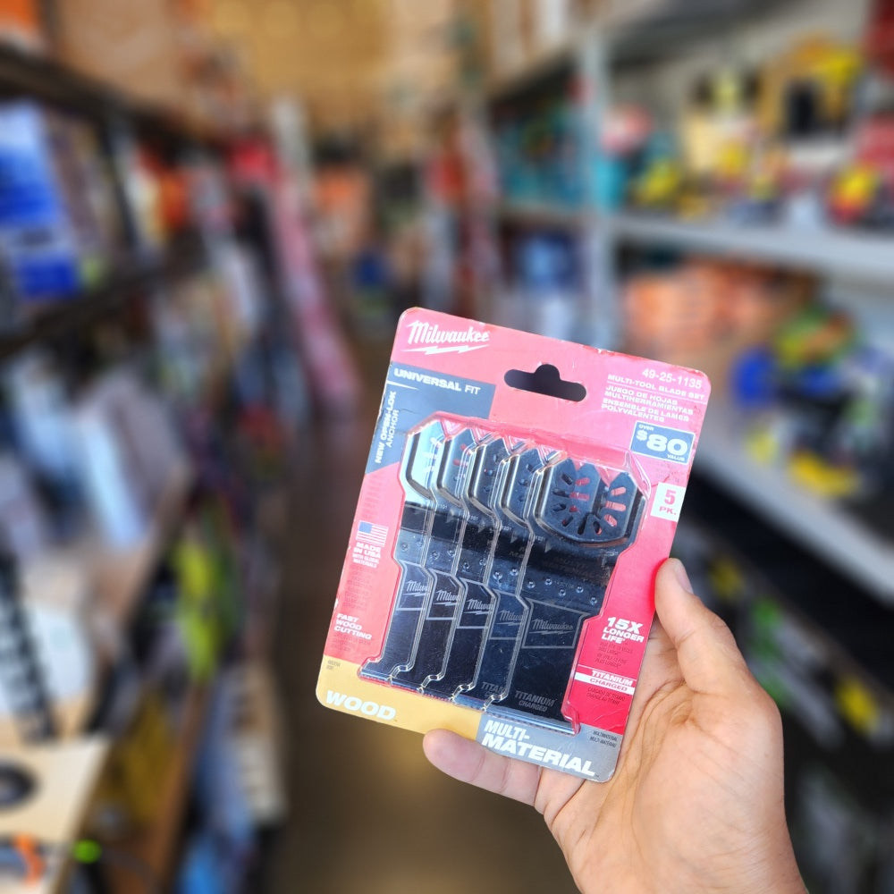 1-3/8 in. Multi-Tool Oscillating Blade Set (5-Piece)