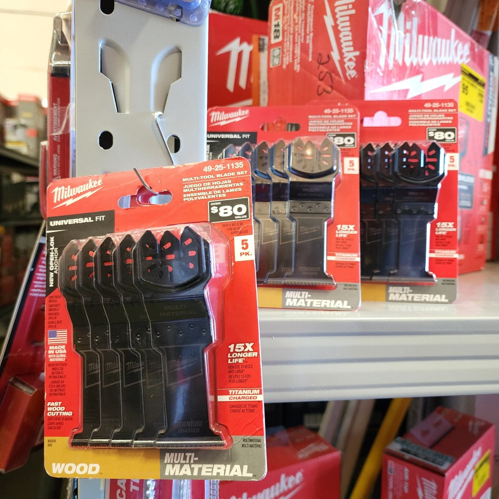 1-3/8 in. Multi-Tool Oscillating Blade Set (5-Piece)