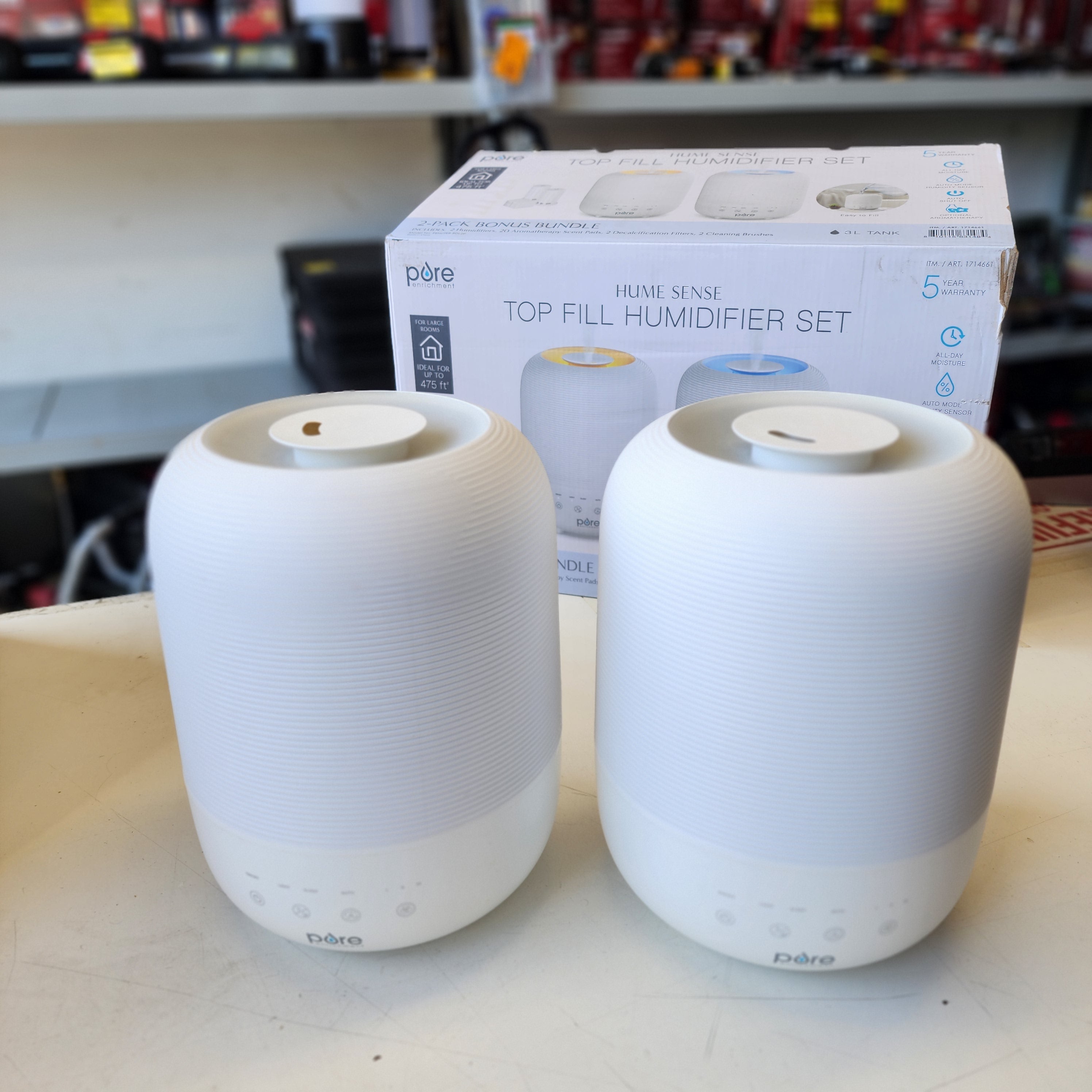 Pure Enrichment Hume Ultrasonic Cool Mist Humidifier