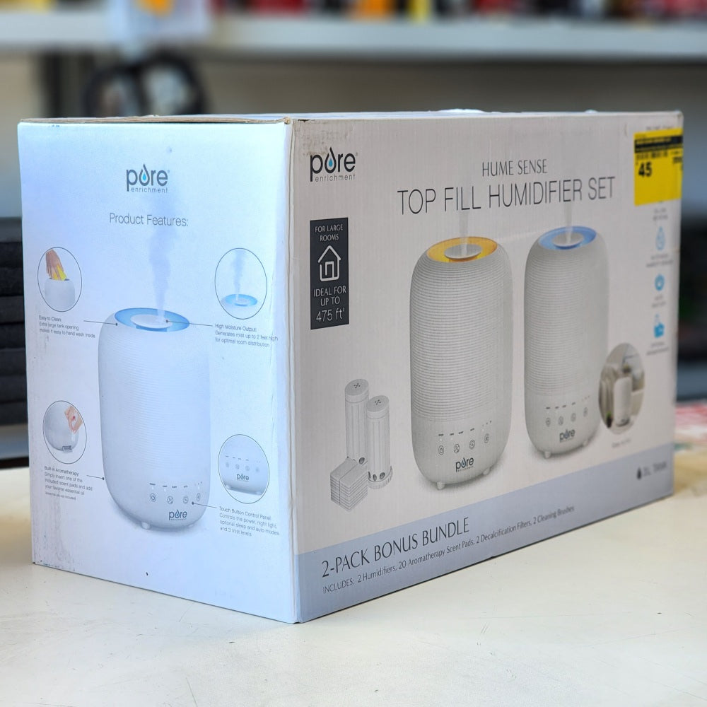 Pure Enrichment Hume Ultrasonic Cool Mist Humidifier
