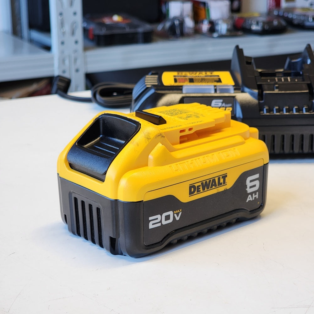 20-Volt Max Lithium-ion 6.0 Ah Battery Pack and Charger