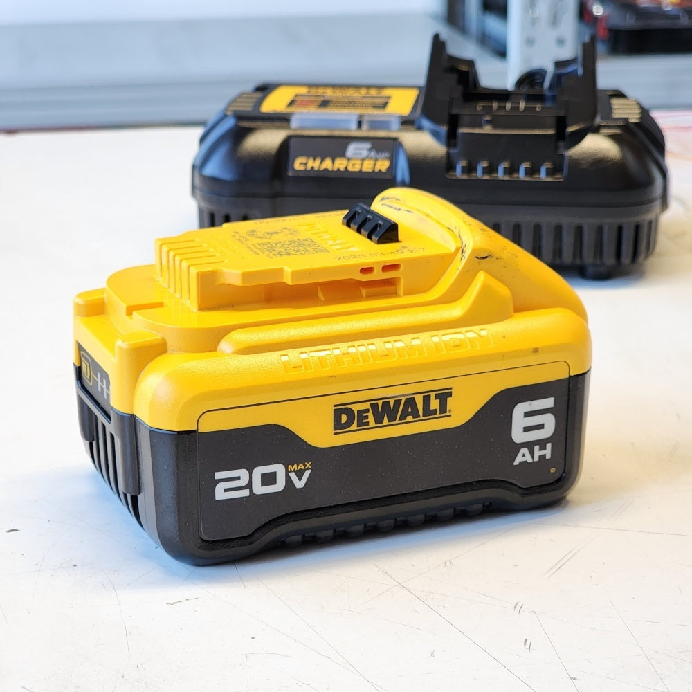 20-Volt Max Lithium-ion 6.0 Ah Battery Pack and Charger