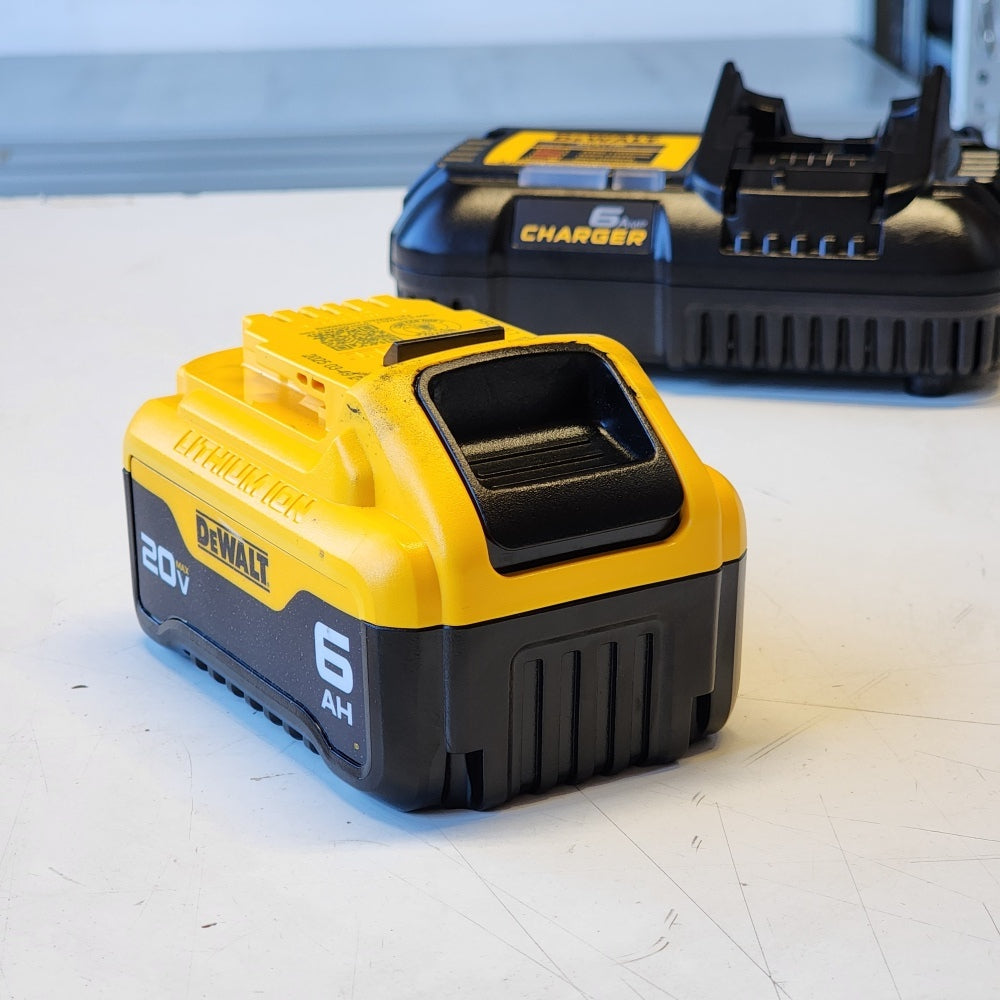 20-Volt Max Lithium-ion 6.0 Ah Battery Pack and Charger