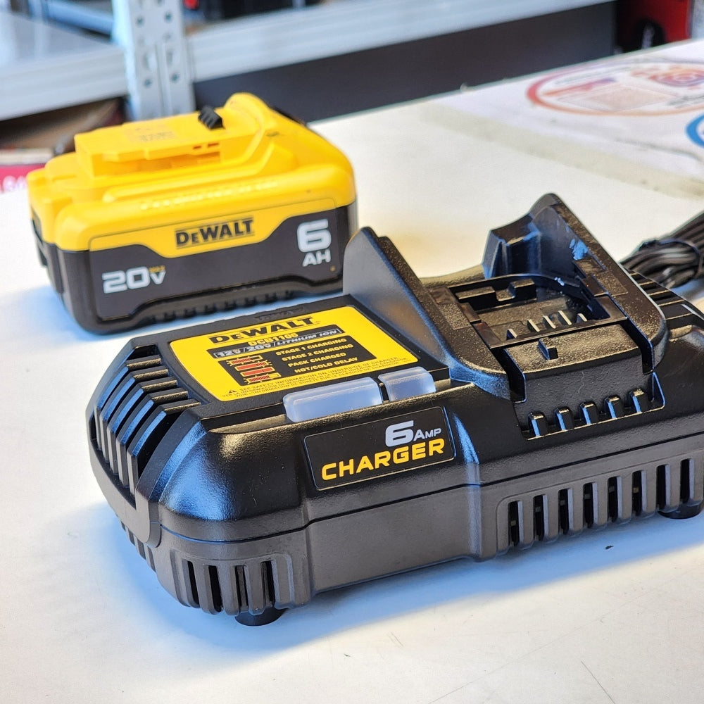 20-Volt Max Lithium-ion 6.0 Ah Battery Pack and Charger