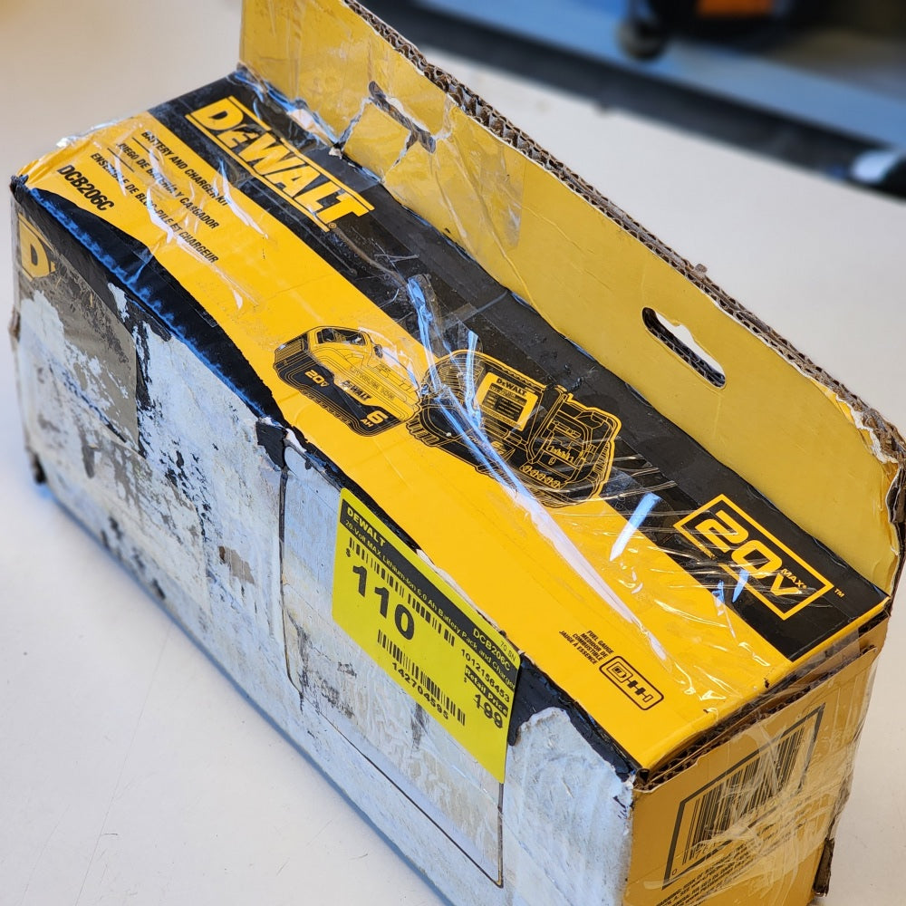 20-Volt Max Lithium-ion 6.0 Ah Battery Pack and Charger