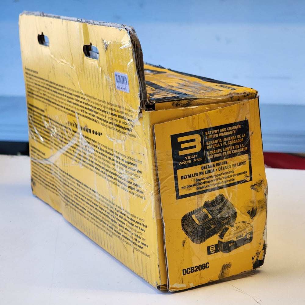 20-Volt Max Lithium-ion 6.0 Ah Battery Pack and Charger