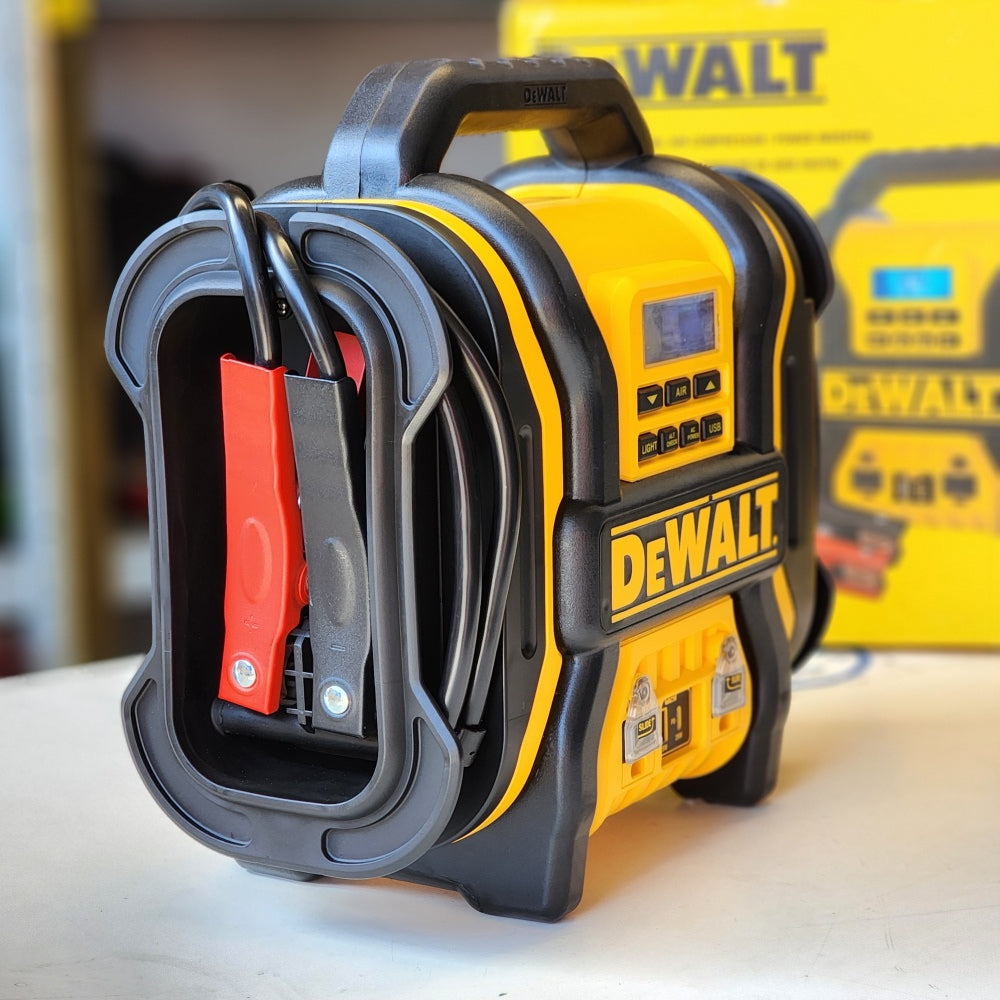 Portable Power 2000 Peak Amp Jump Starter w/Digital Compressor