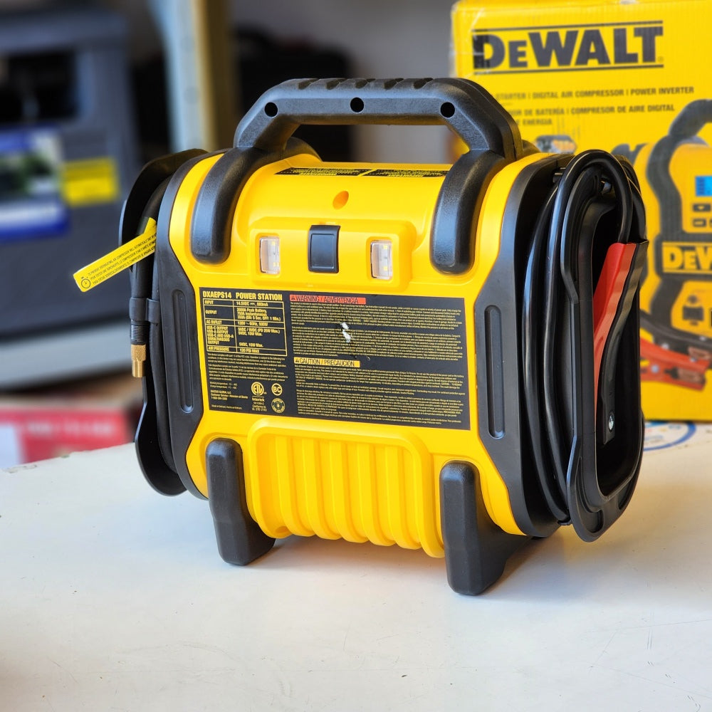 Portable Power 2000 Peak Amp Jump Starter w/Digital Compressor
