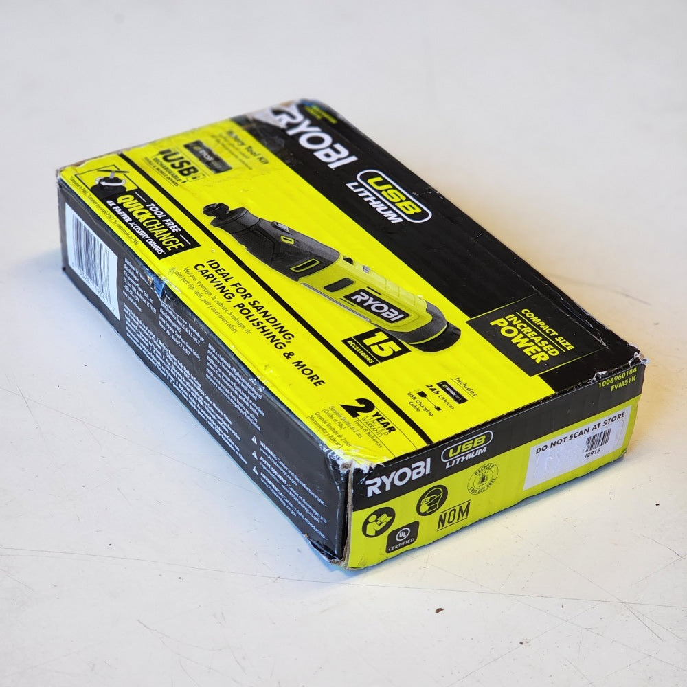 USB Lithium Rotary Tool Kit with 2.0 Ah USB Lithium Battery
