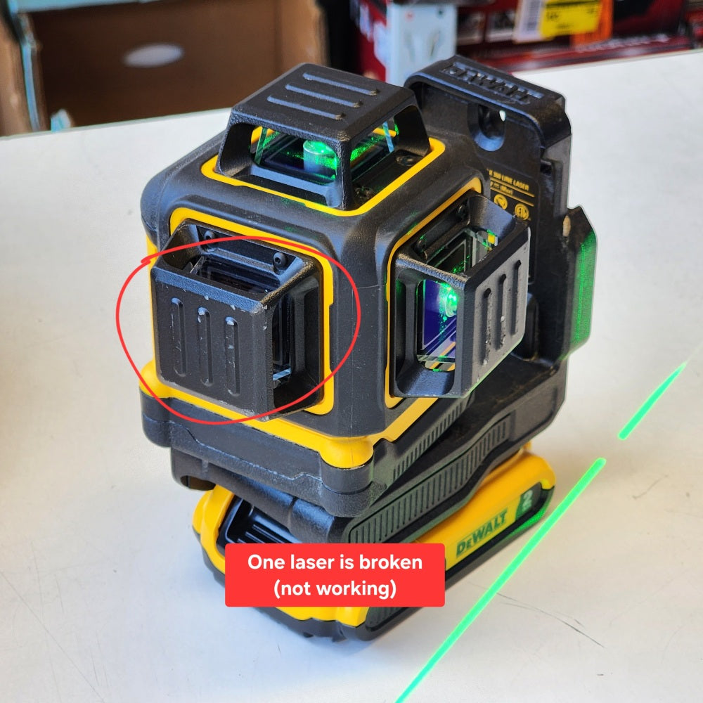 20V 3-Beam 360-Degree 3-Plane Laser Level (Tool Only)