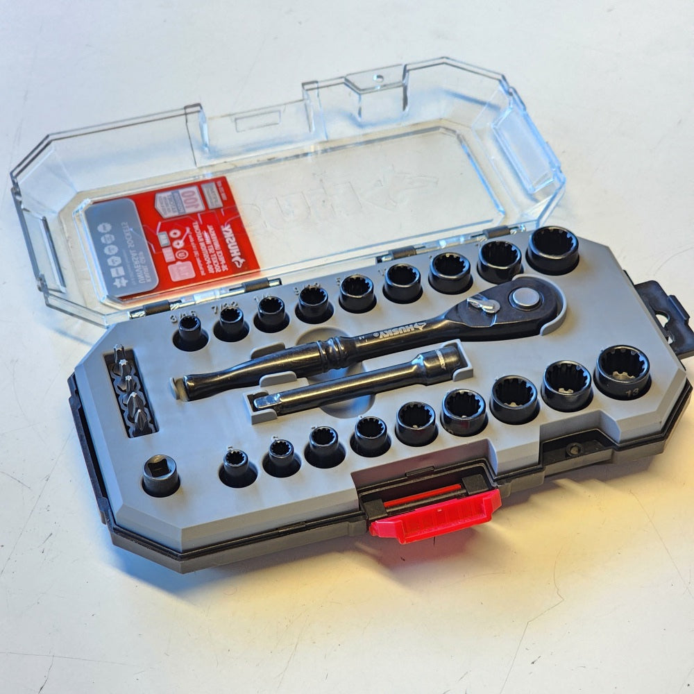 100-Position 1/4 in. Drive Universal Socket Wrench Set