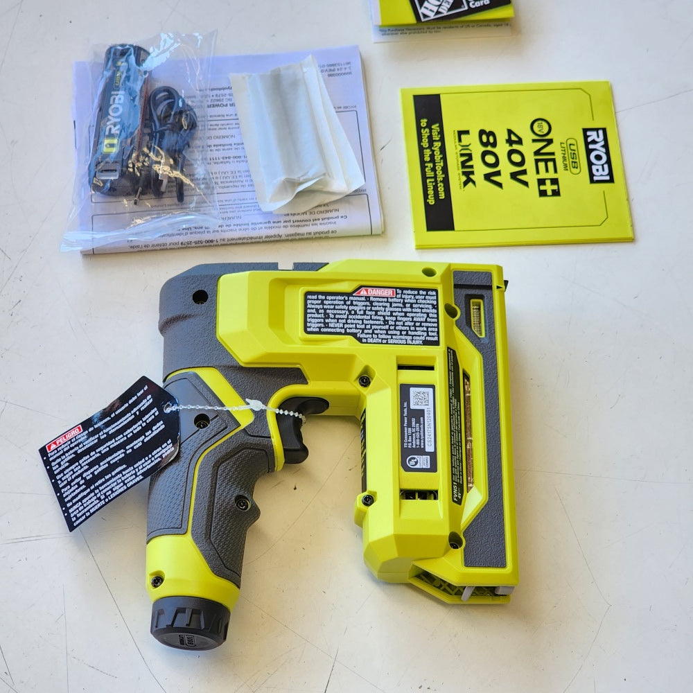 USB Lithium Cordless Craft 4-in-1 Stapler / Nailer Kit