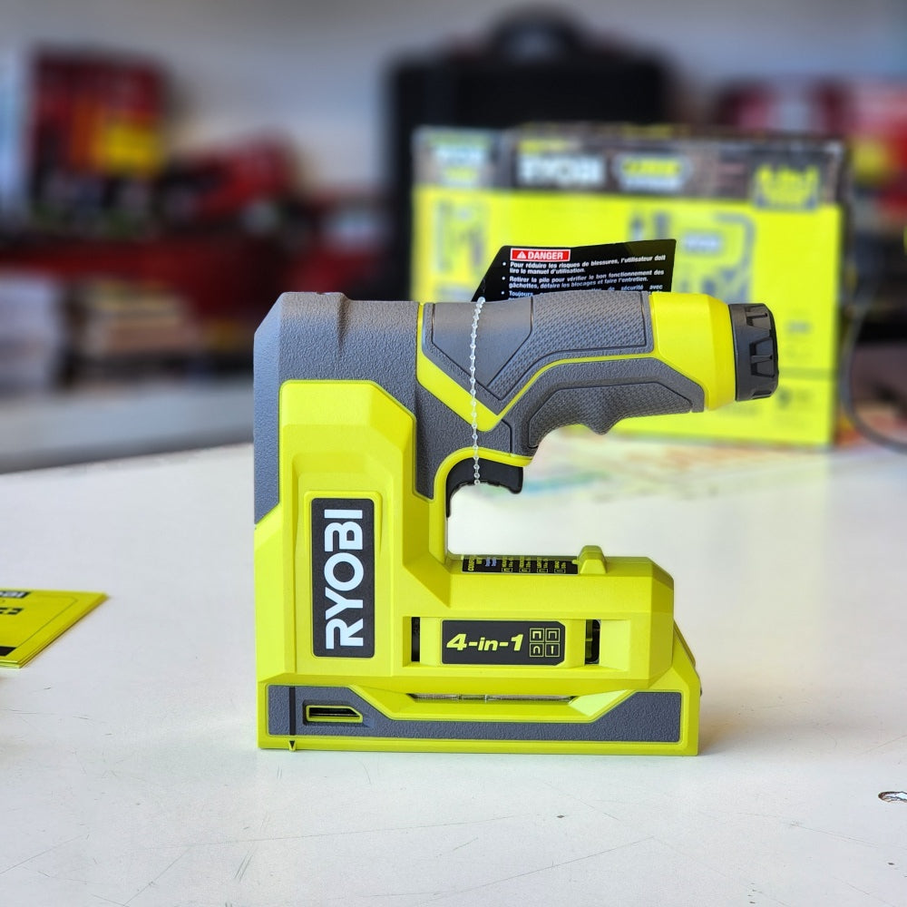 USB Lithium Cordless Craft 4-in-1 Stapler / Nailer Kit