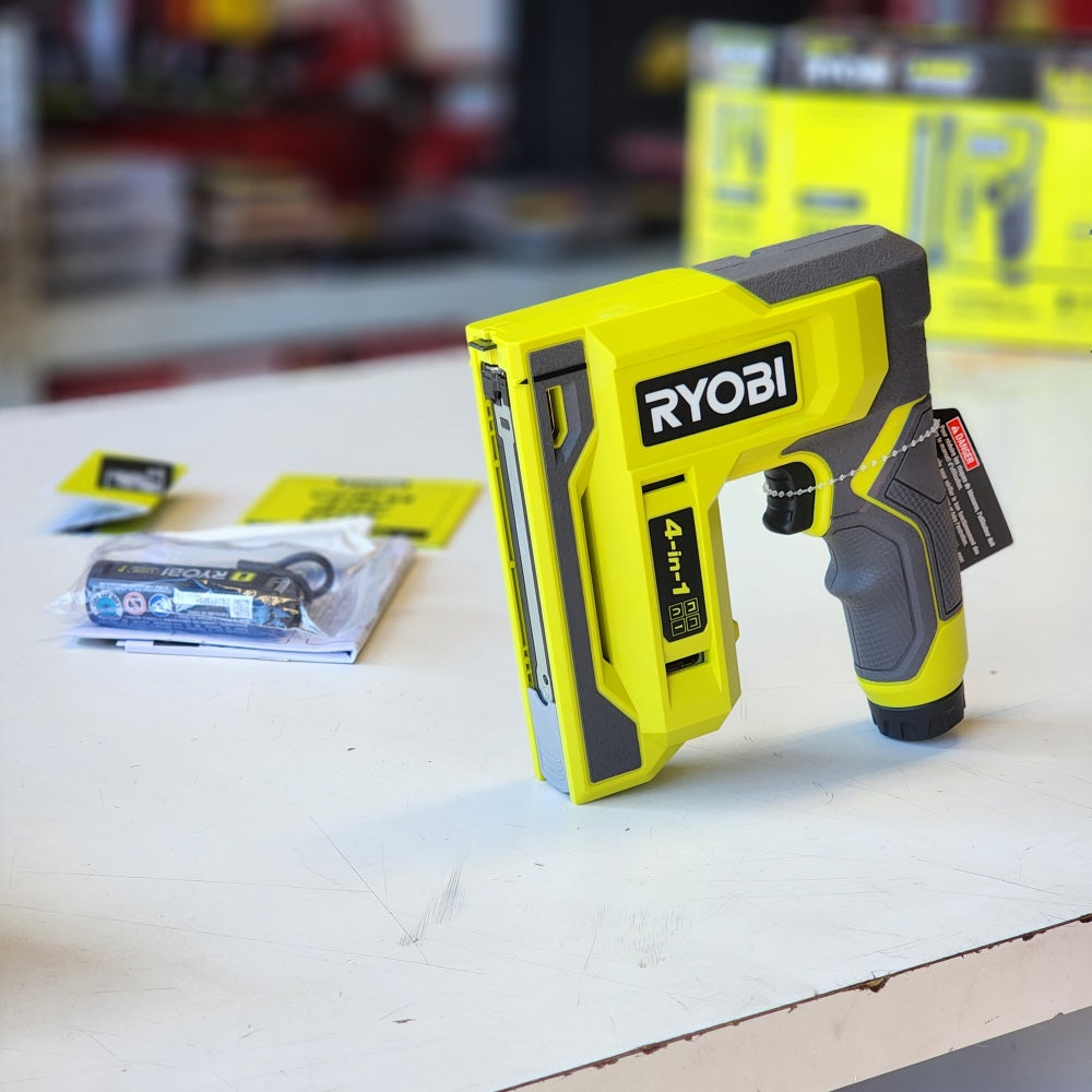 USB Lithium Cordless Craft 4-in-1 Stapler / Nailer Kit