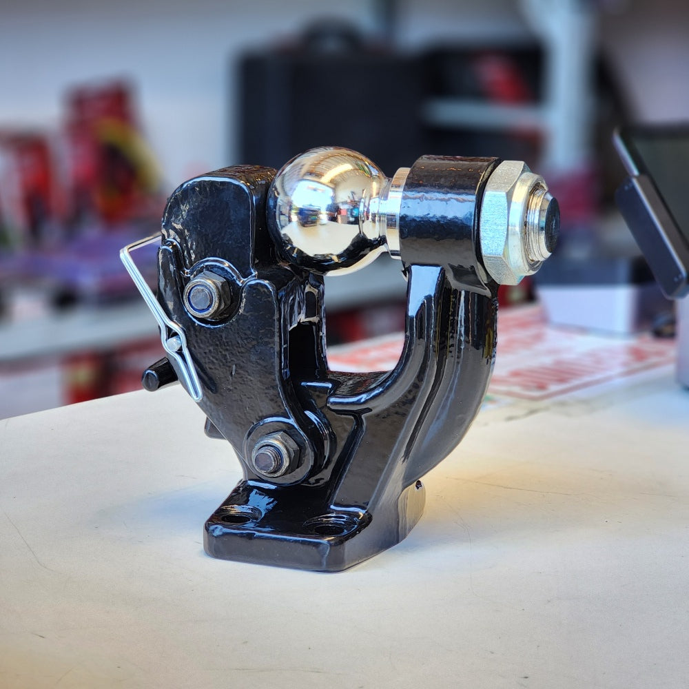 Pintle Hook With 2-5/16 in. Hitch Ball, Bolt-on, 16000