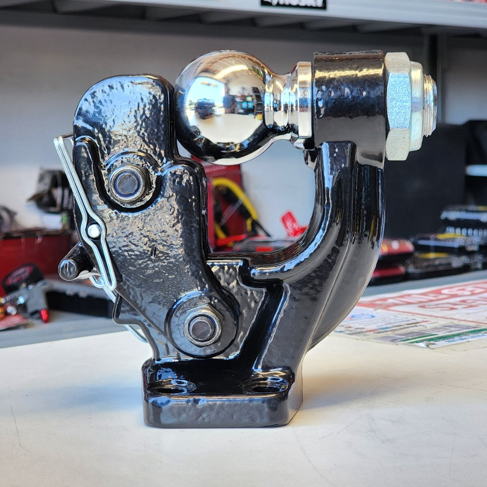 Pintle Hook With 2-5/16 in. Hitch Ball, Bolt-on, 16000