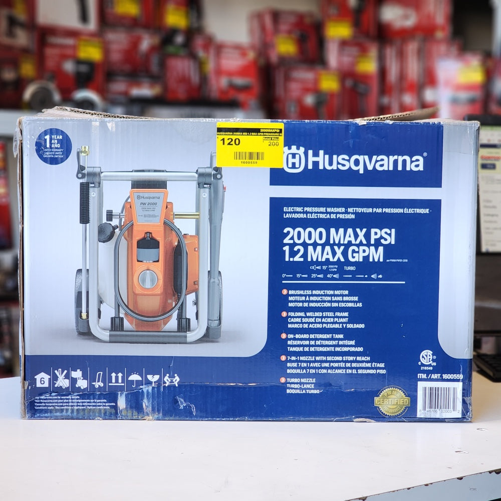200MAX MSI 1.2 MAX GPM PRESSURE WASHER