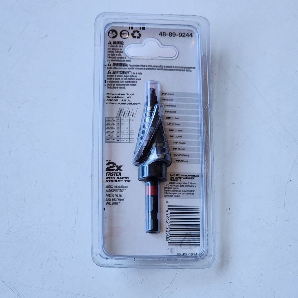 Shockwave 3/16 in - 7/8 in #4 Impact-Rated Titanium