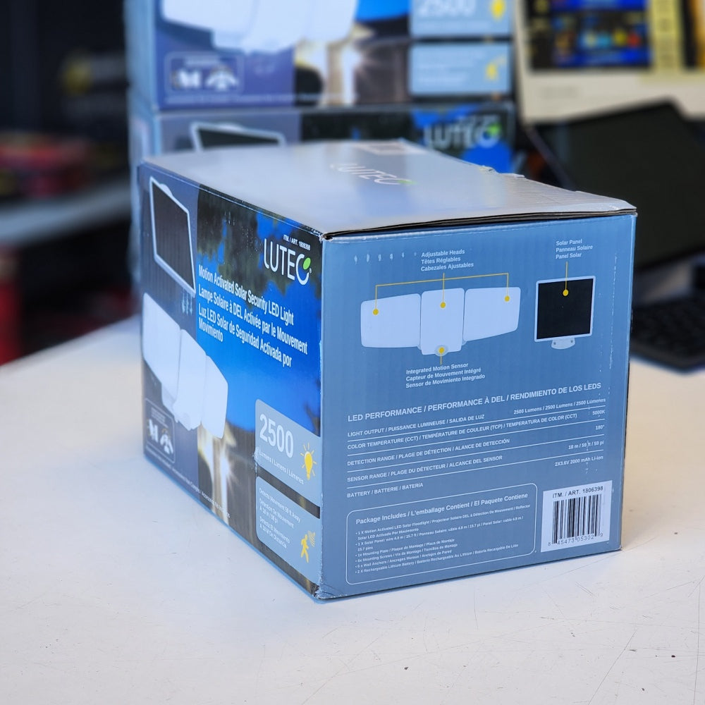 Motion Activated Solar Security Light