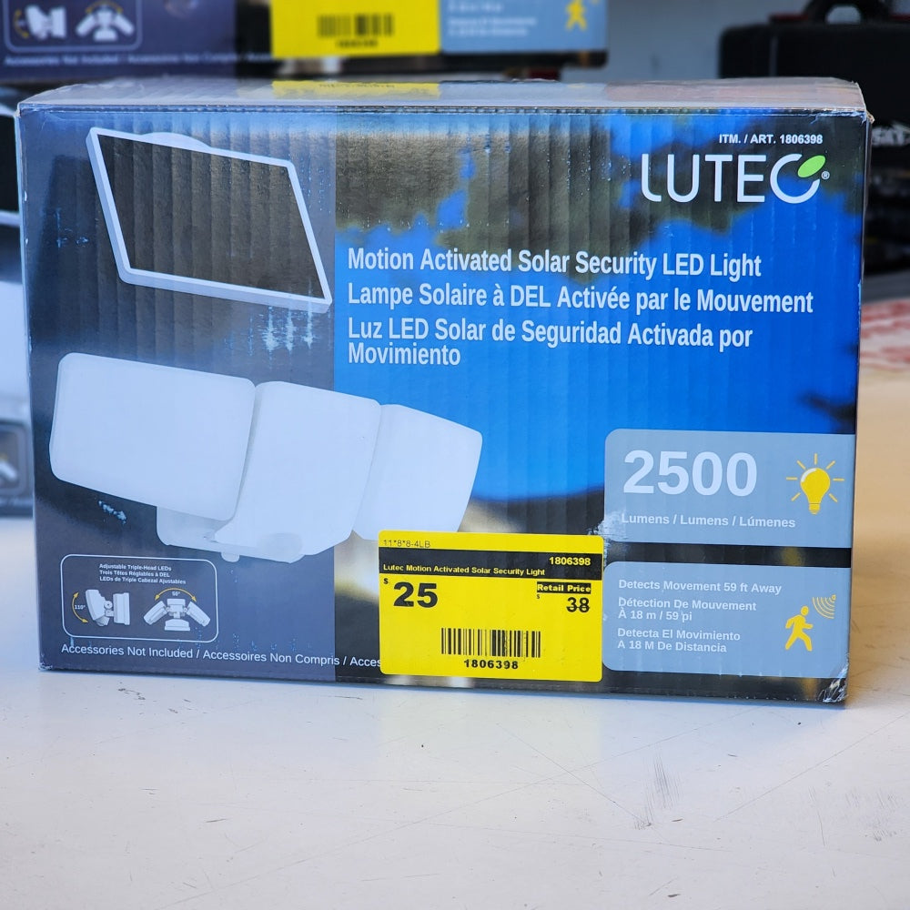 Motion Activated Solar Security Light