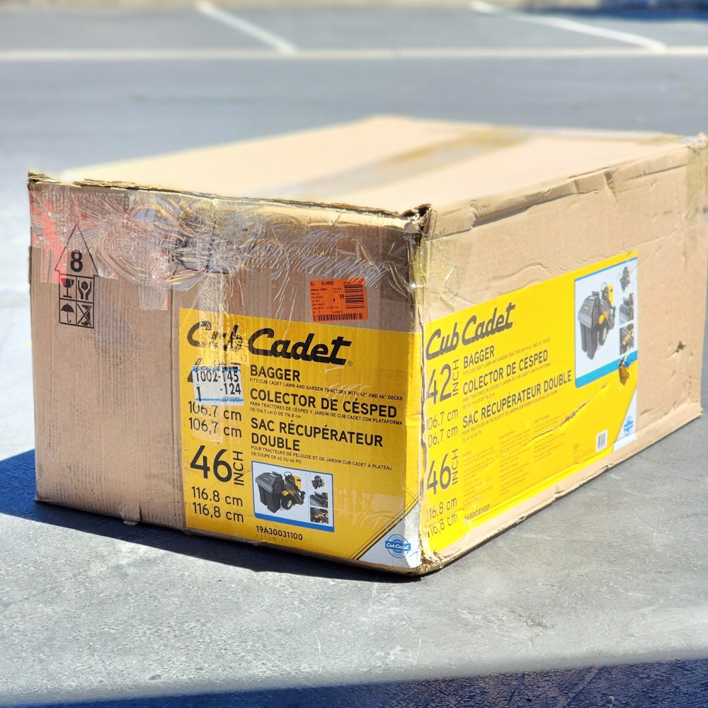 Original Equipment 42in. and 46in. Double Bagger For XT1 and XT2 Series Riding Lawn Mowers
