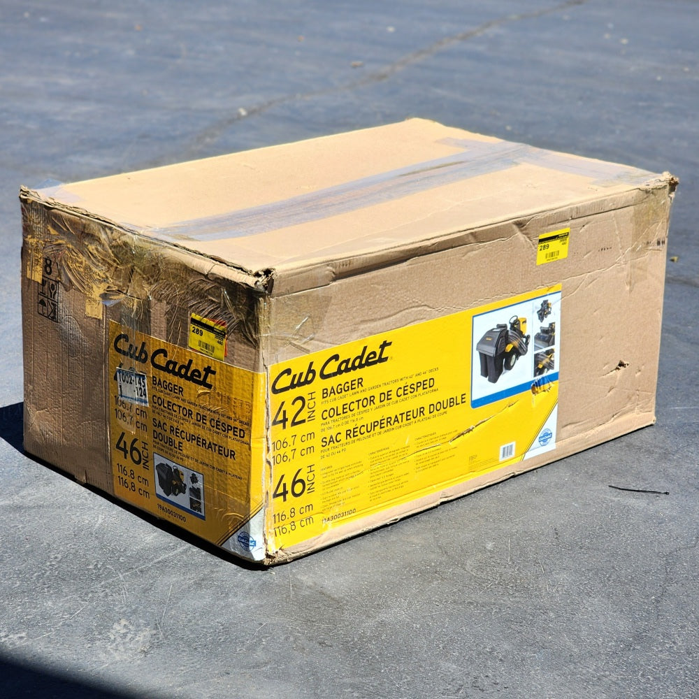 Original Equipment 42in. and 46in. Double Bagger For XT1 and XT2 Series Riding Lawn Mowers