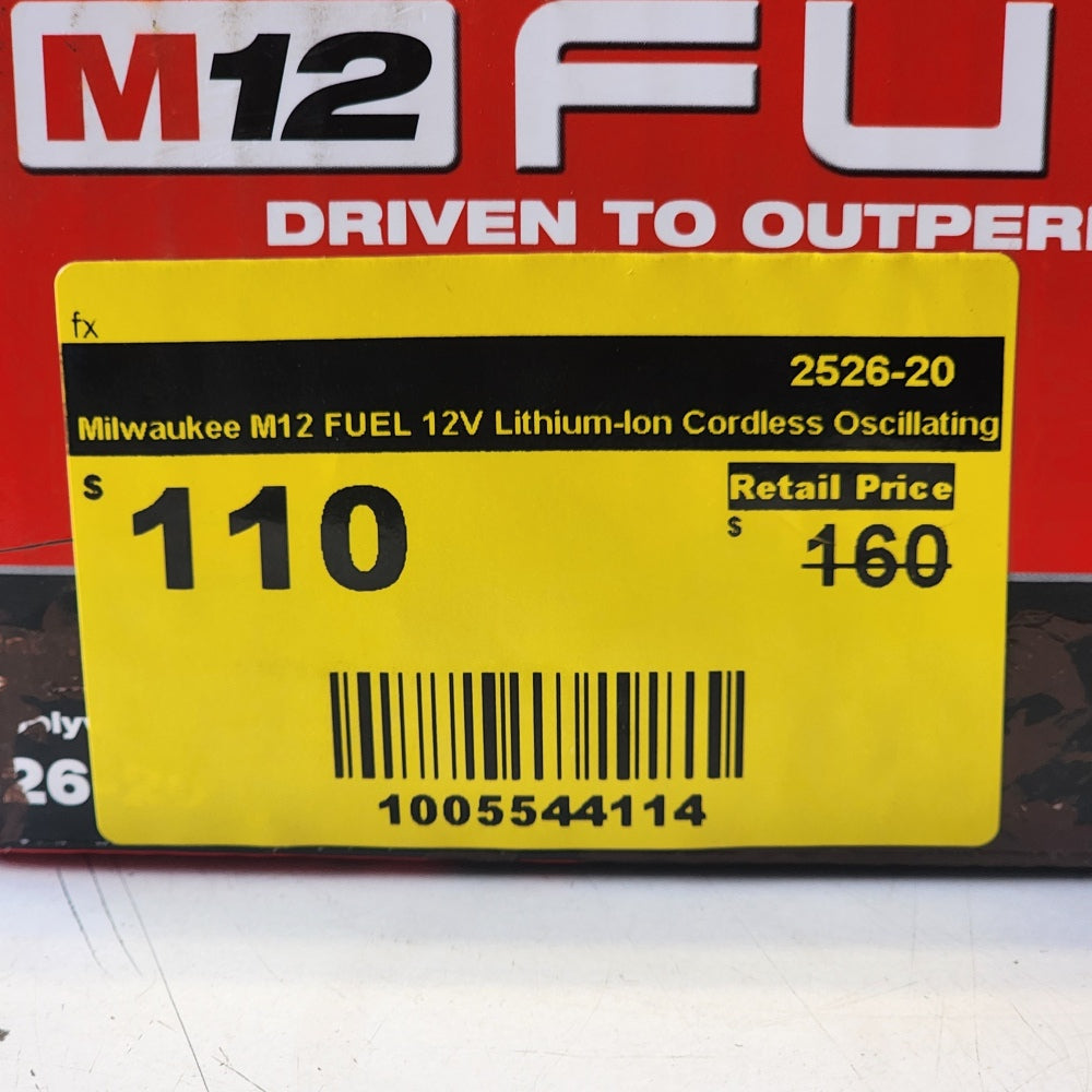 M12 Fuel 12V Lithium-ion Cordless Oscillating