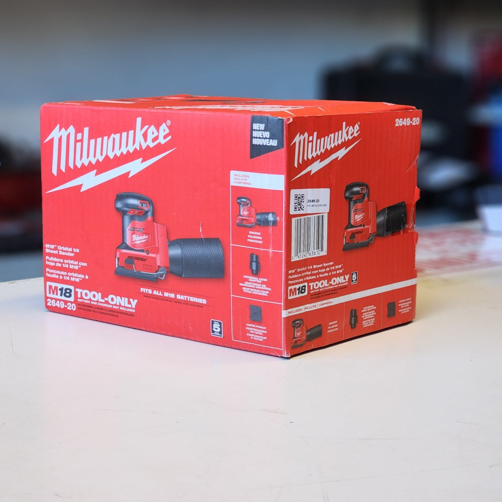 M18 18V Lithium-ion Cordless 1/4 in. Sheet Sander