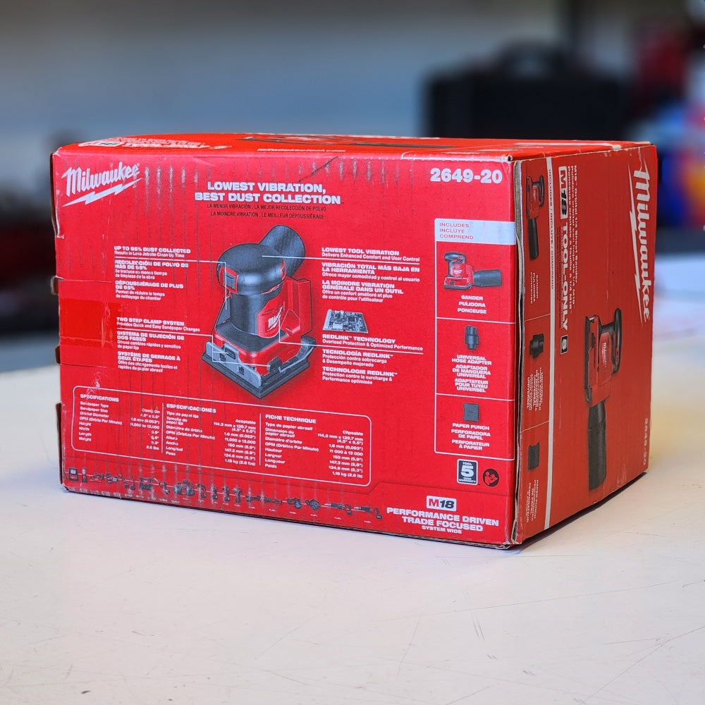 M18 18V Lithium-ion Cordless 1/4 in. Sheet Sander