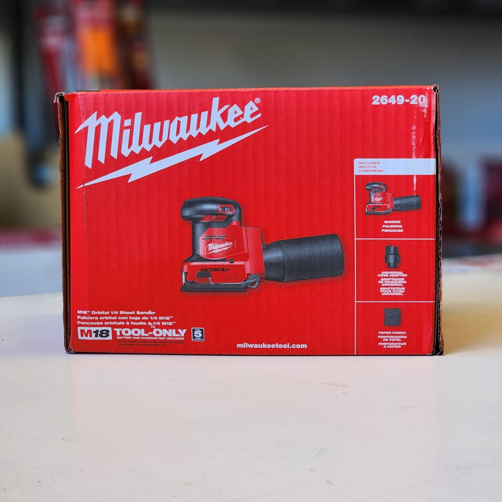 M18 18V Lithium-ion Cordless 1/4 in. Sheet Sander