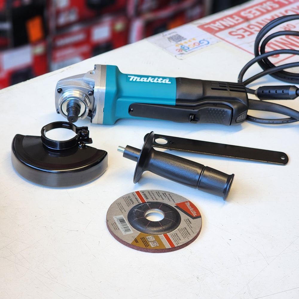 7.5 Amp 4-1/2 in. Corded Paddle Switch Angle Grinder