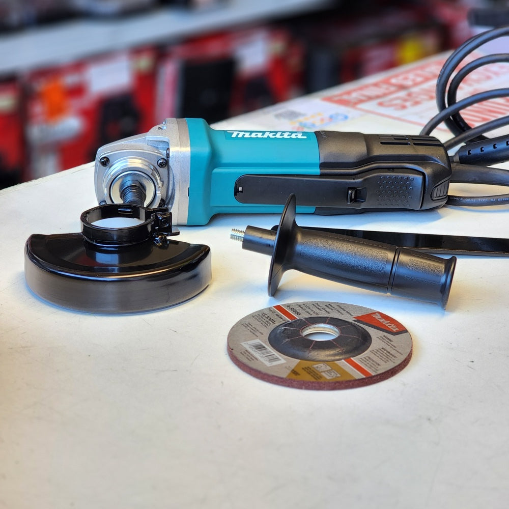 7.5 Amp 4-1/2 in. Corded Paddle Switch Angle Grinder