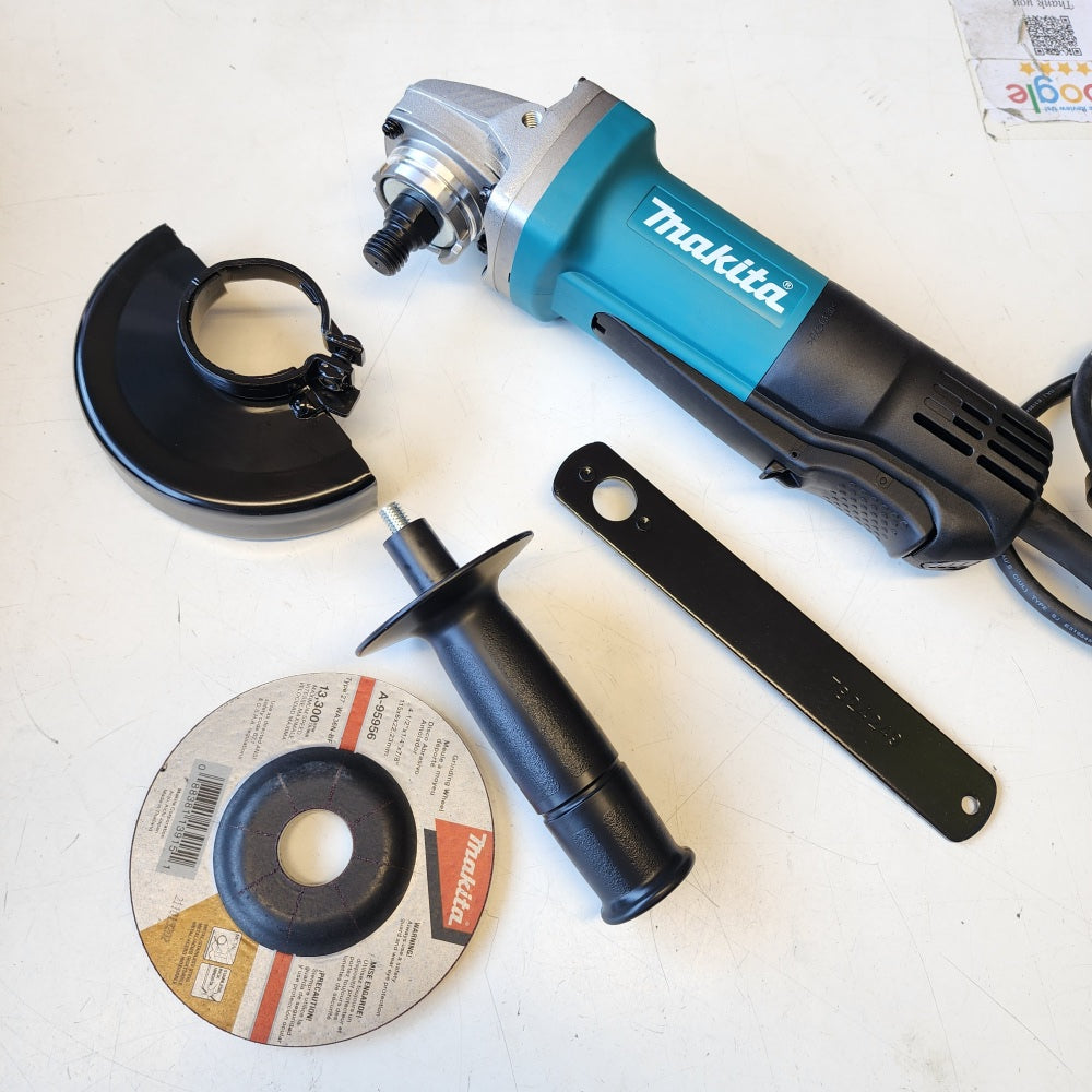 7.5 Amp 4-1/2 in. Corded Paddle Switch Angle Grinder