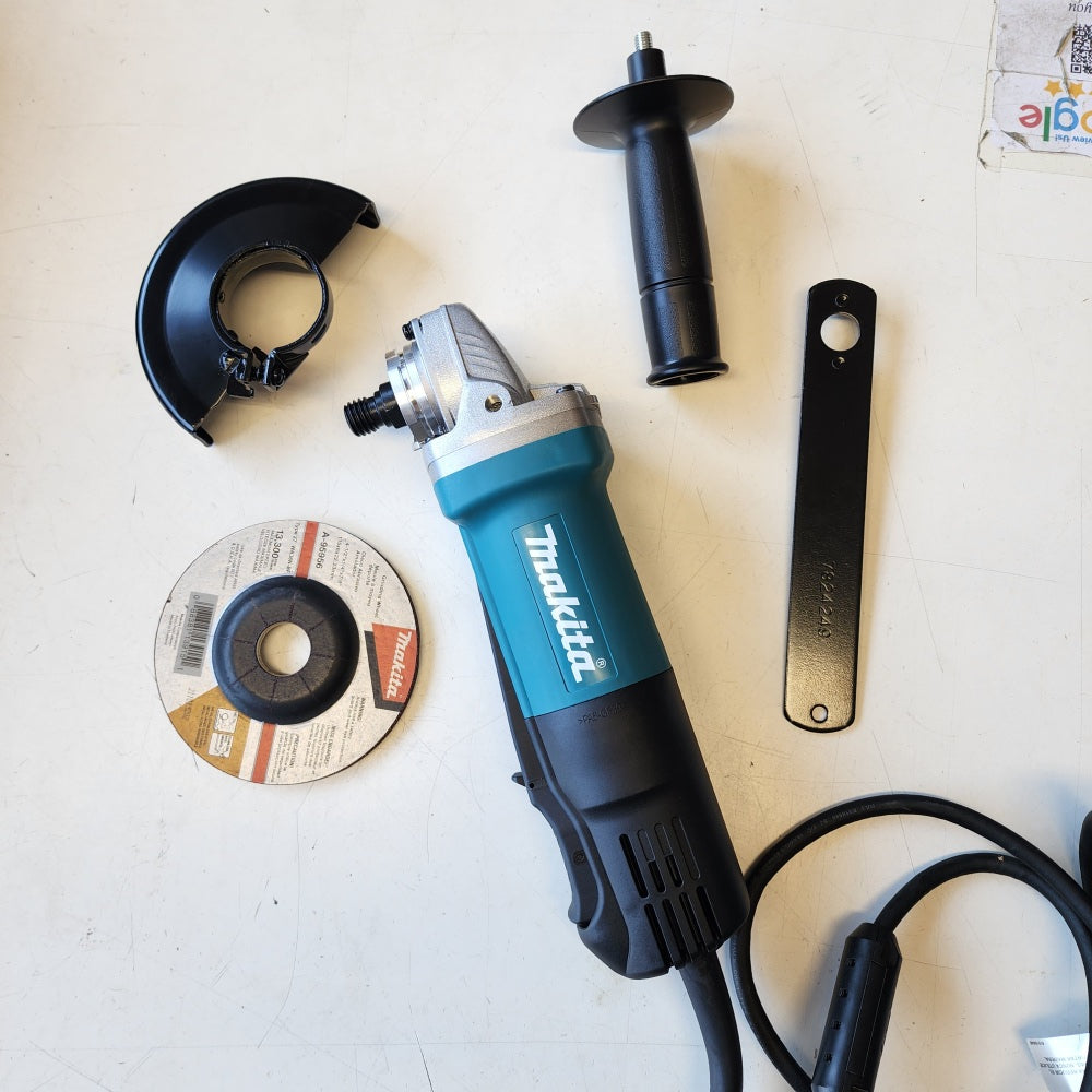 7.5 Amp 4-1/2 in. Corded Paddle Switch Angle Grinder