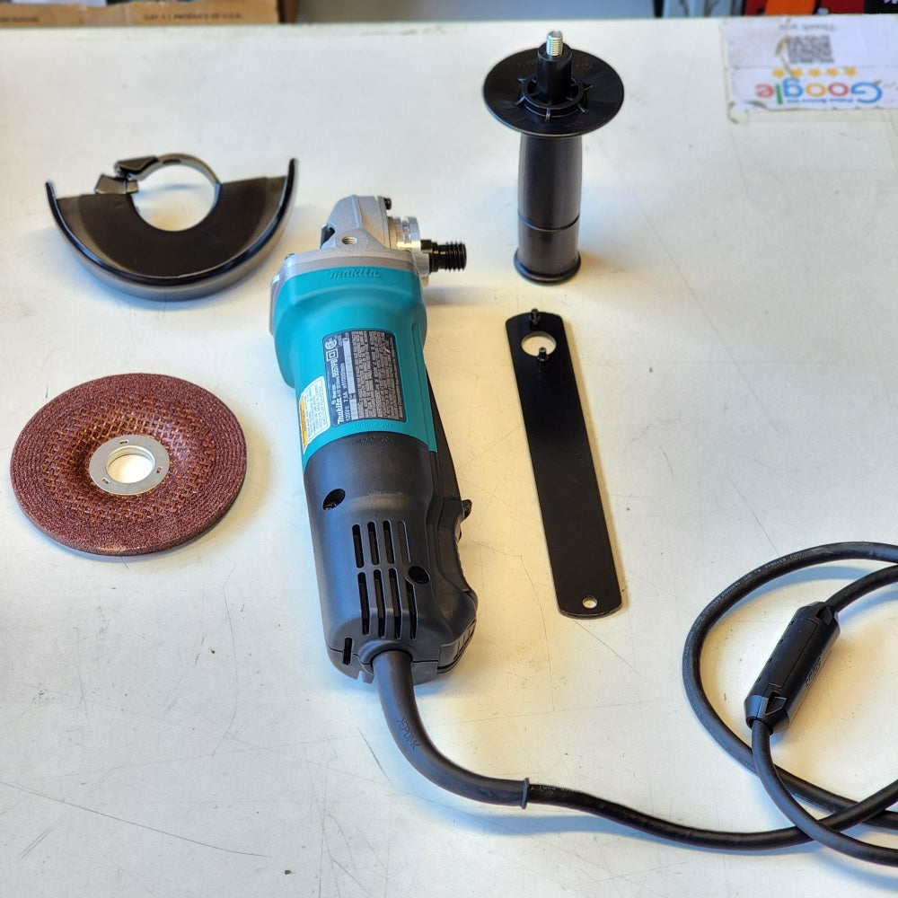 7.5 Amp 4-1/2 in. Corded Paddle Switch Angle Grinder