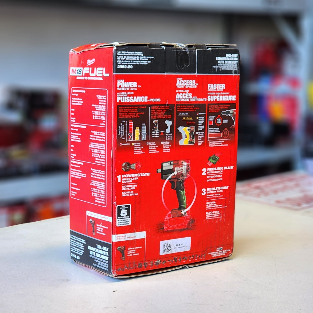 M18 Fuel Gen-2 18V Lithium-ion Brushless Compact