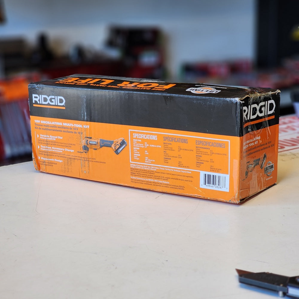 18V Cordless Oscillating Multi-Tool with 2.0 Ah Battery