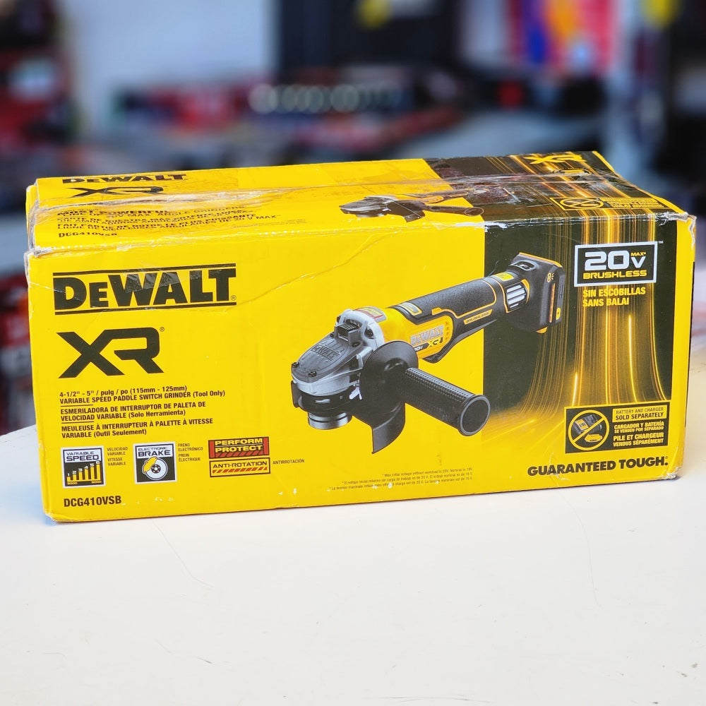 20V XR Cordless 4-1/2. in. to 5in. Variable Speed Angle