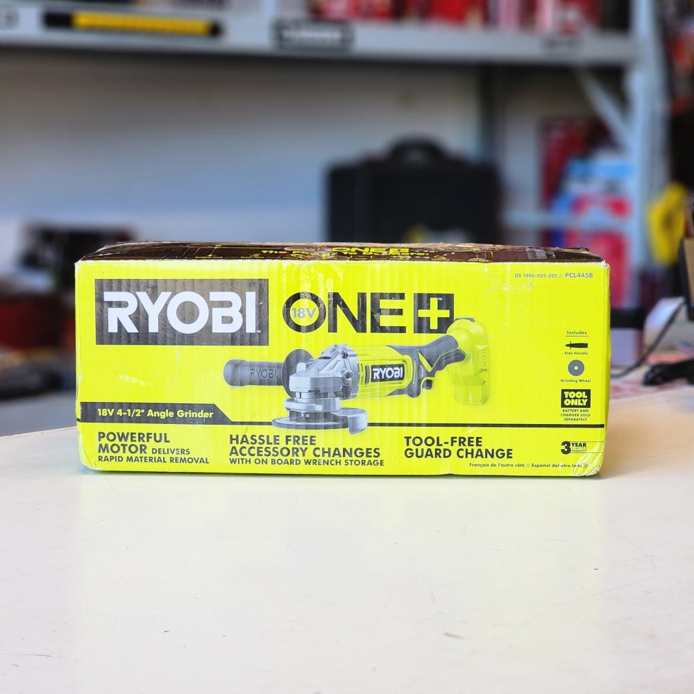 ONE+ 18V Cordless 4-1/2 in. Angle Grinder (Tool Only)