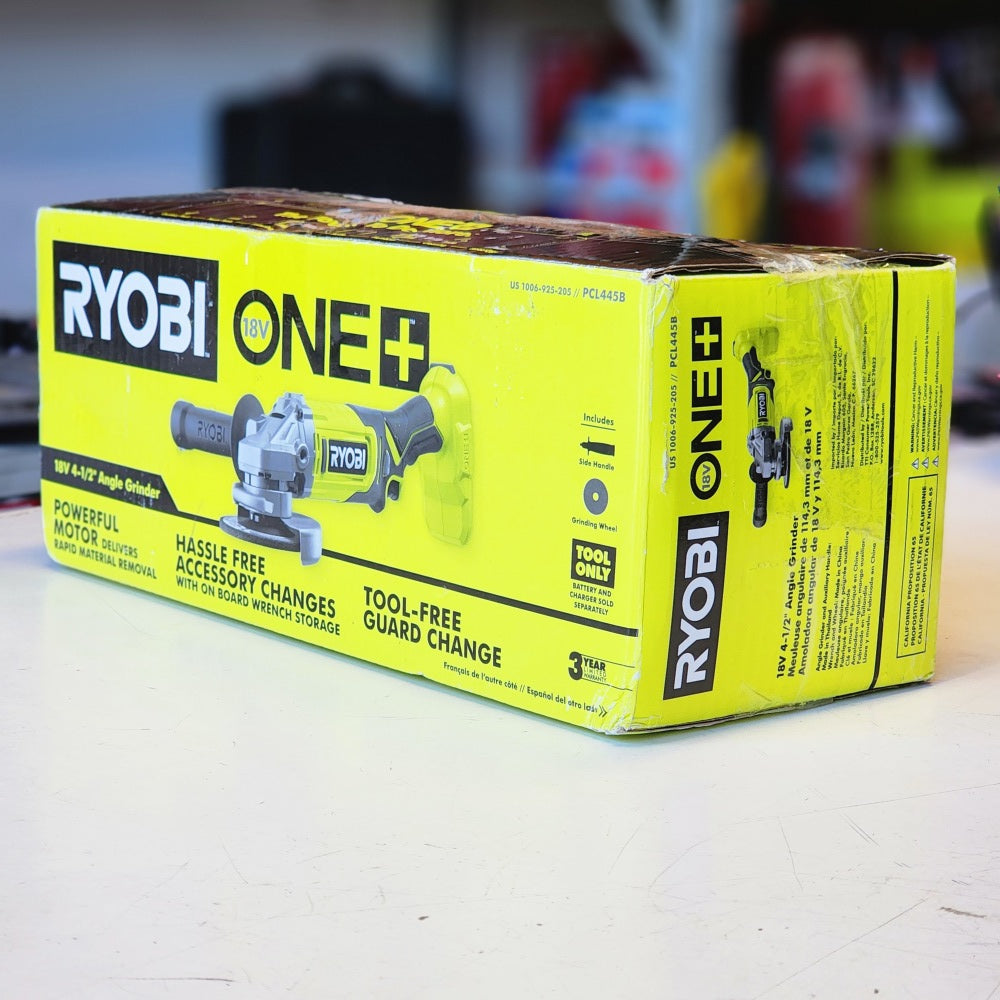 ONE+ 18V Cordless 4-1/2 in. Angle Grinder (Tool Only)