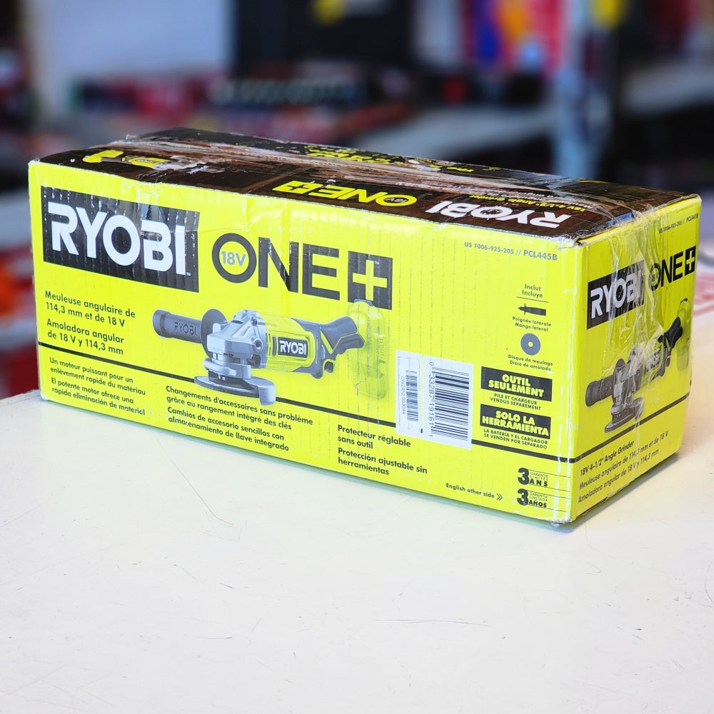 ONE+ 18V Cordless 4-1/2 in. Angle Grinder (Tool Only)