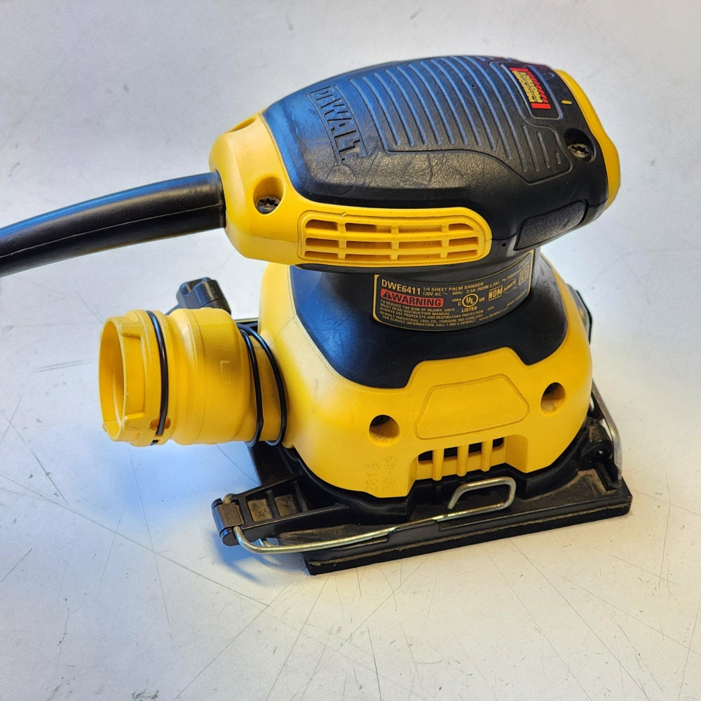 2.3 AMP Corded 1/4 Sheet Palm Grip Sander Kit With Compact
