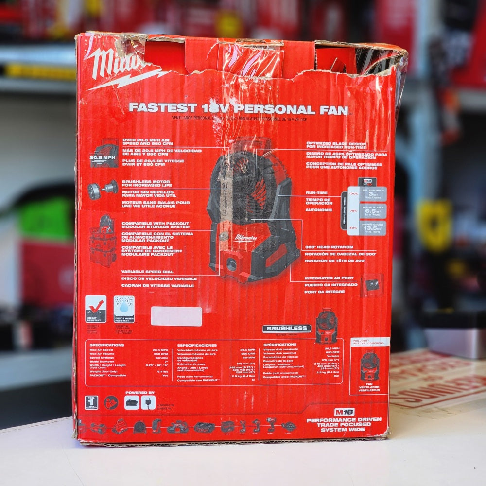 M18 18-Volt Lithium-ion Brushless Cordless Packout Compatible