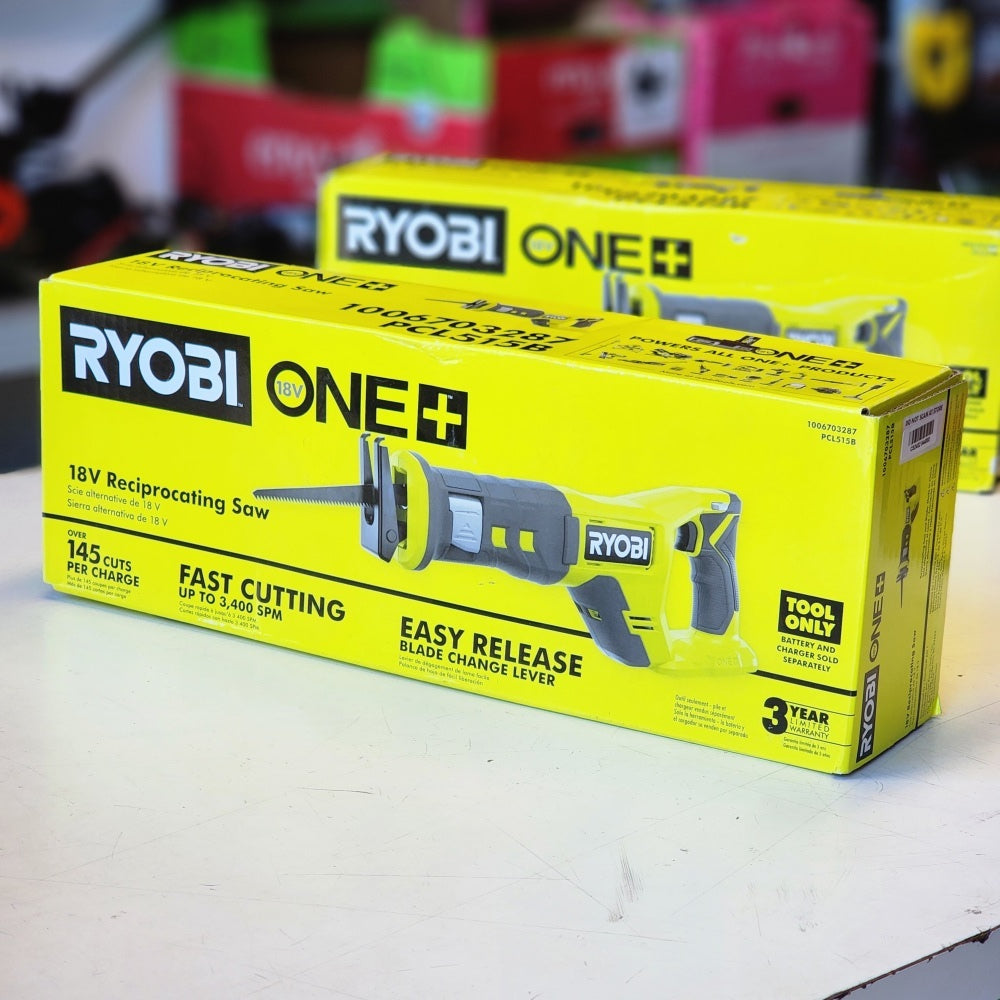 One+18V Cordless Reciprocating Saw (Tool Only)
